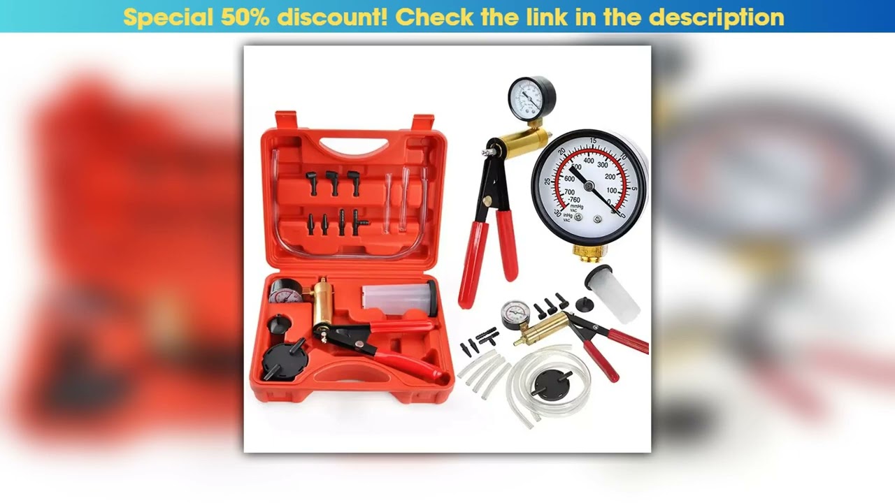 Automatic Brake Bleeder Oil Exchanger Hand Held Vacuum Pressure Pump Car Brake Pumping Fluid