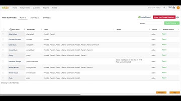 Edcite: Deleting a Student from Your Roster