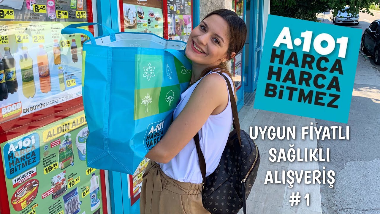 150₺'lik A101 SAĞLIKLI MARKET ALIŞVERİŞİ | #1