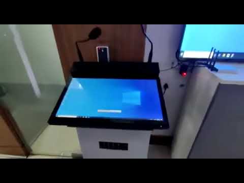 Vectradigi Active LED Display with Slim Podium | Wireless Connectivity | Smart Solution