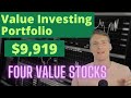 Four stocks to buy in late 2023  value investing million dollar challenge  ep 3