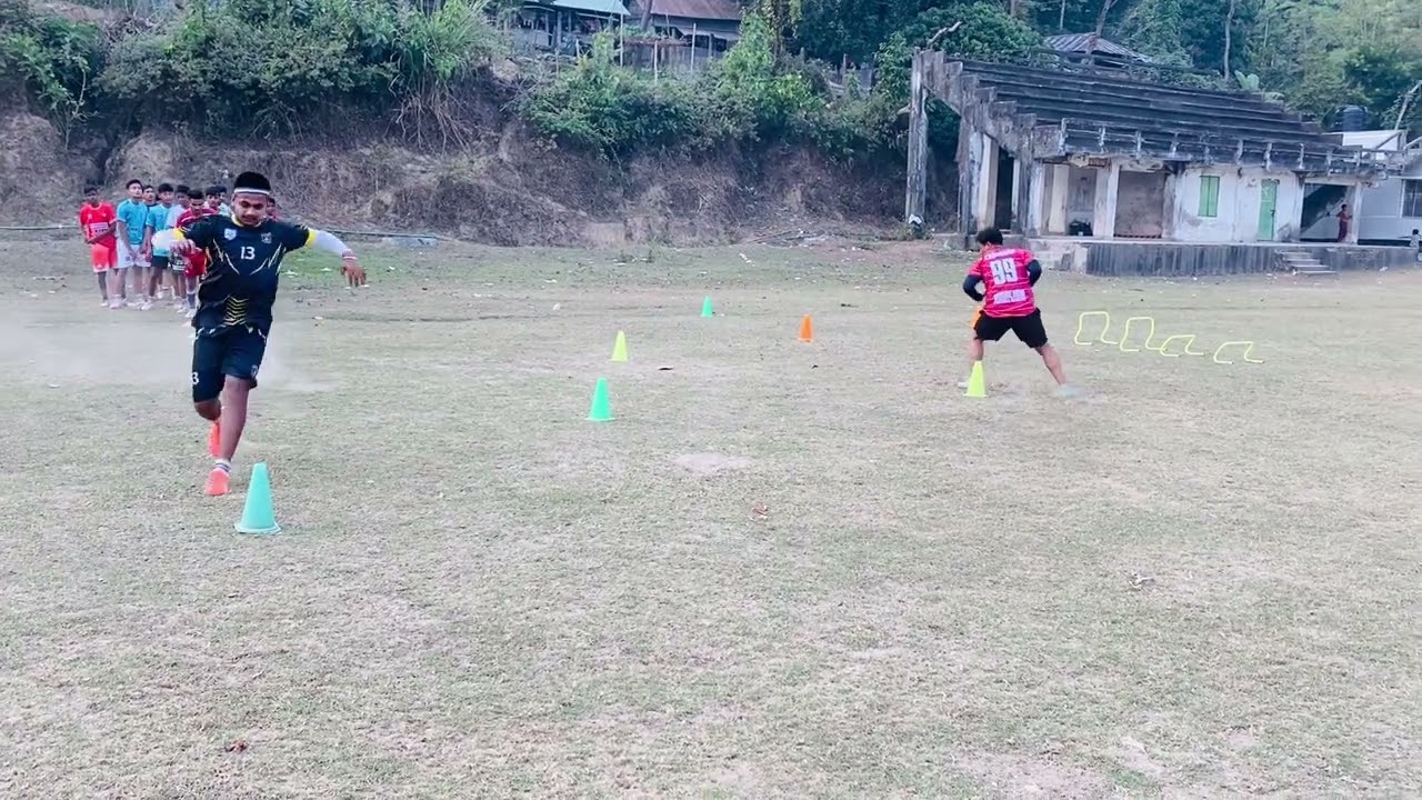 আজকে প্রেকটিস সেসন Speed agility drill⚽ 