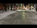 札幌の恐怖のツルツル道路を歩いてセコマに行った
