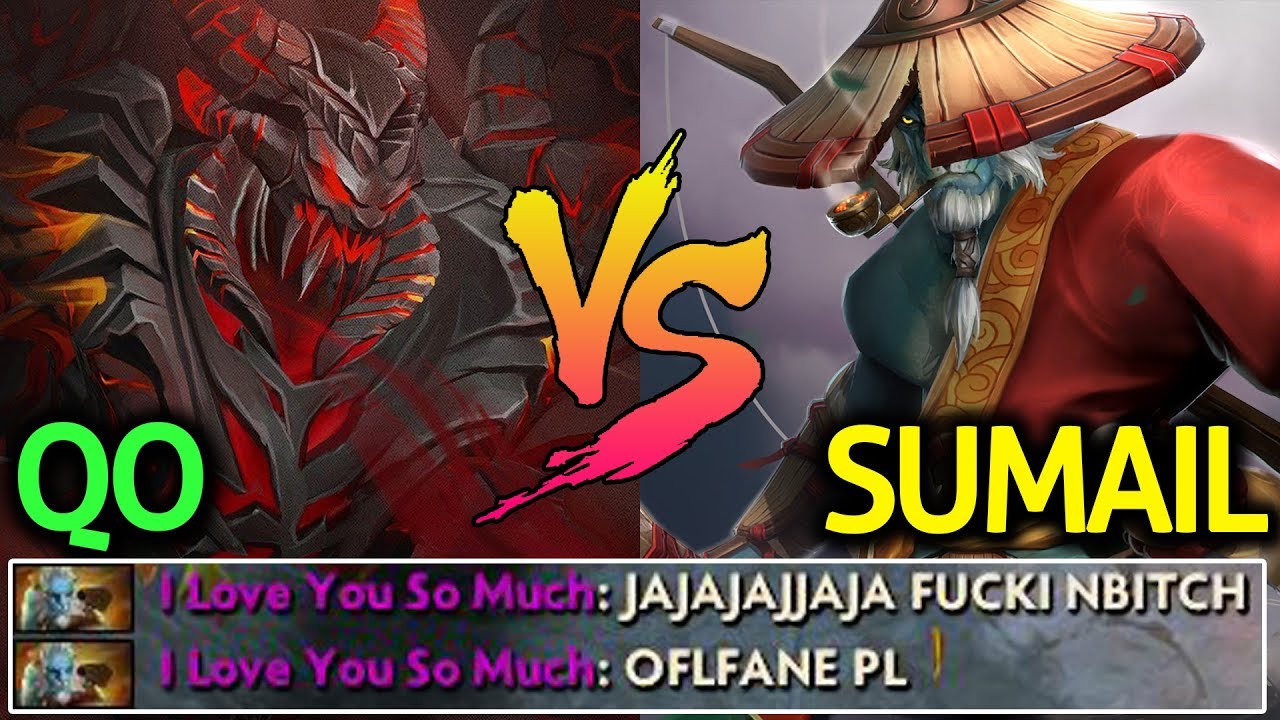 SumaiL Phantom Lancer VS QO Shadow Fiend Dota 2 | Too Much Cancer