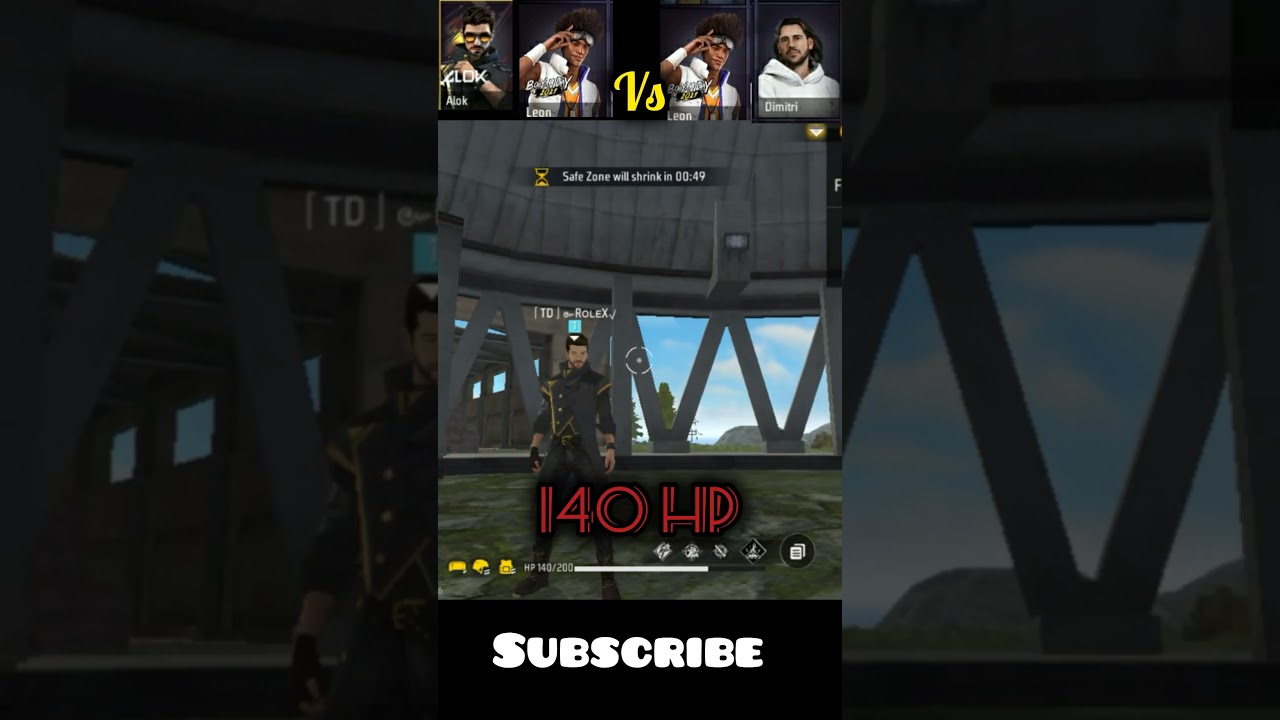 Alok/Leon vs Dimitri/Lone who is fastest hp gain 