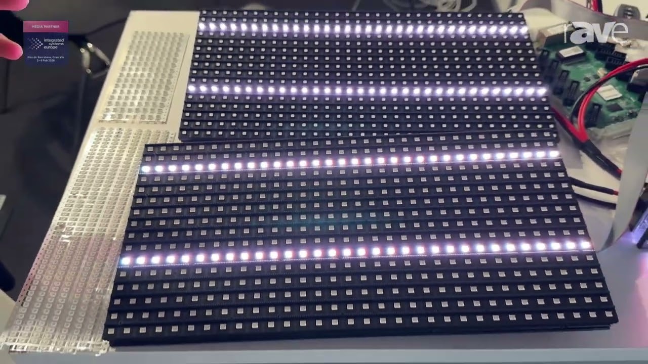 ISE 2026: L&D Tech Presents LED Display With Reflector