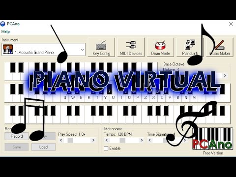 Aprenda tocar no Piano Virtual Online 