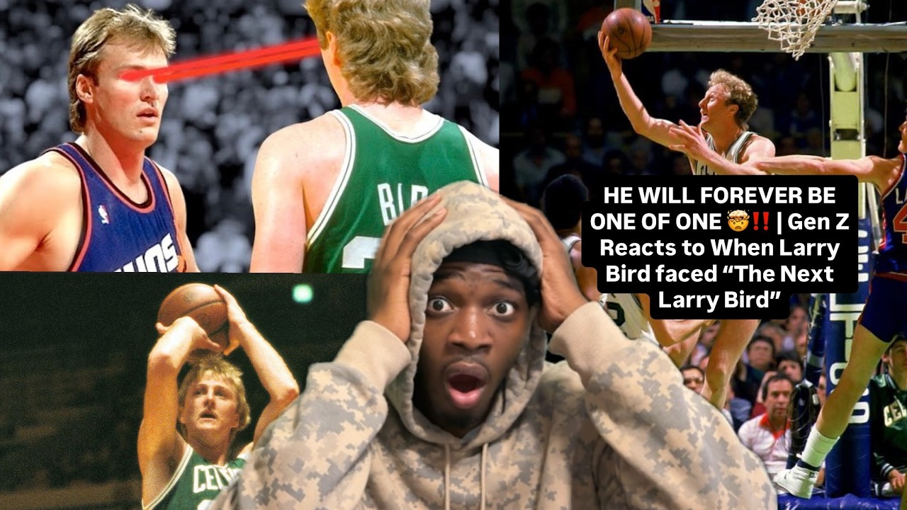ОН НАВСЕГДА ОСТАНЕТСЯ ЕДИНСТВЕННЫМ В СВОЕМ РОДЕ!! | Реакция поколения Z на встречу Ларри Берда с ...