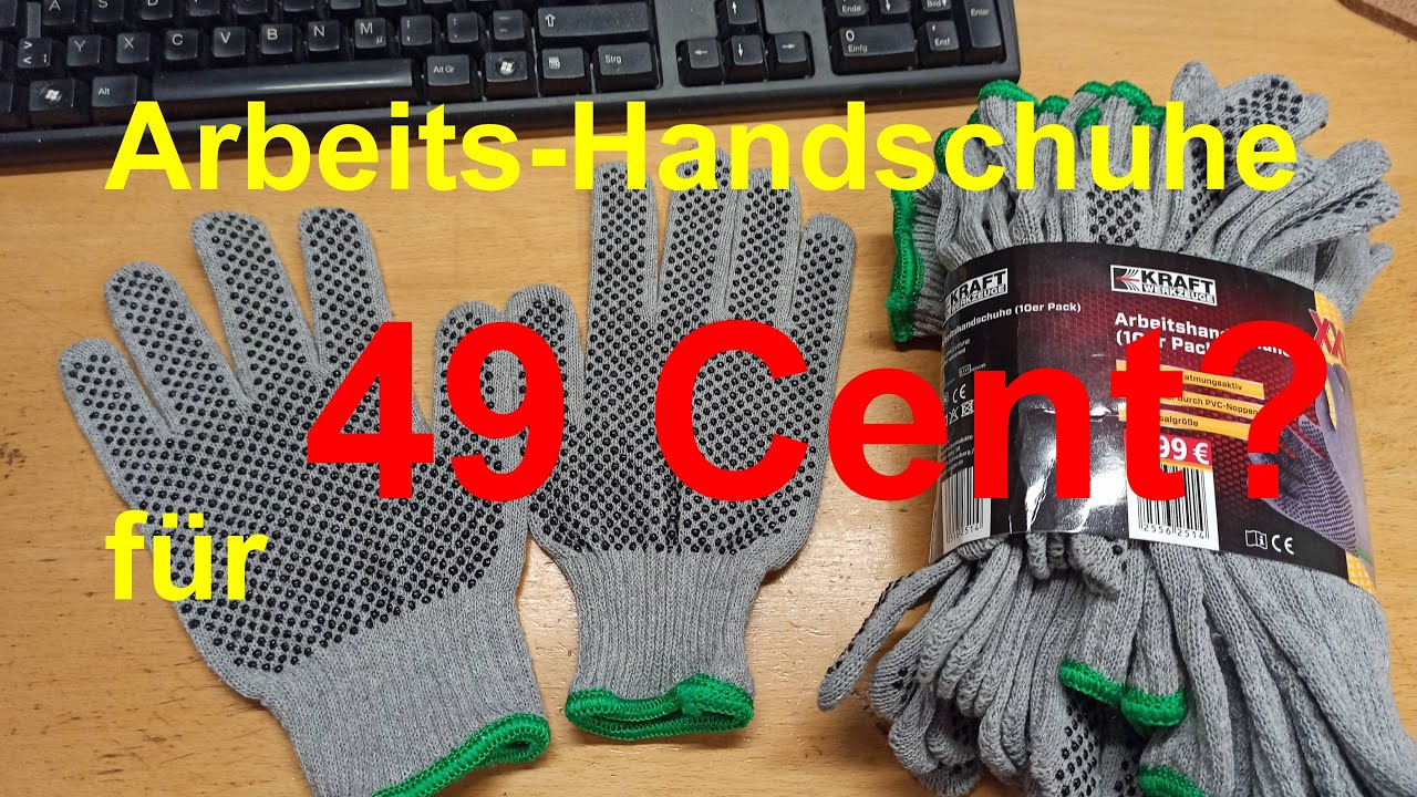 Norma Arbeitshandschuhe aus der Wochenwerbung