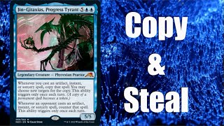 mtg jin gitaxias commander deck Jin-Gitaxias // The Great Synthesis [294] [Planar Showcase] [March of the Machine] [Foil]  Face to Face Games Activate only as a sorcery and only if you have seven or more cards in hand Jin-Gitaxias (March of the Machine)