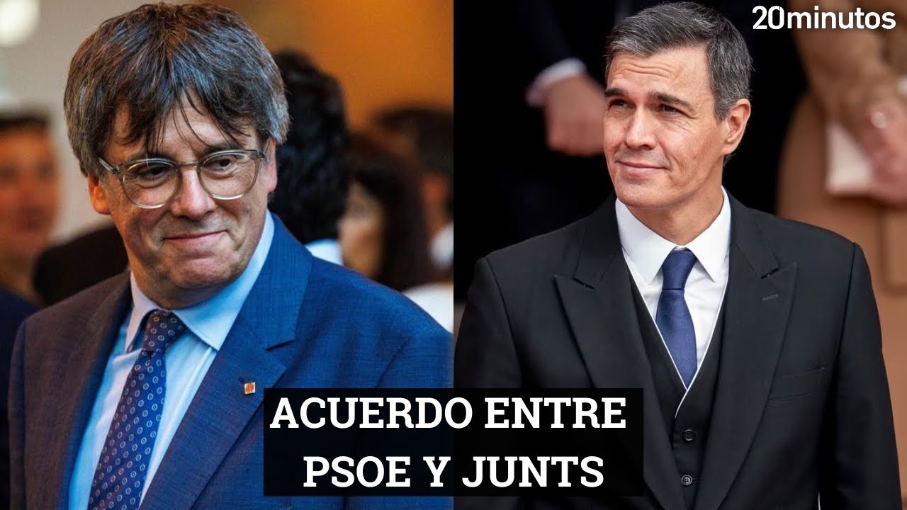Acuerdo de investidura entre PSOE y Junts: #Puigdemont da el sí ...