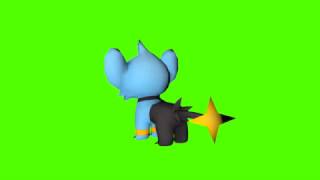 Lixy 3D (Pokémon) Pack 1 [Fond Vert]