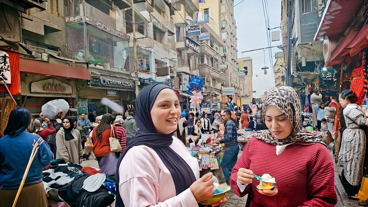 اجواء رمضان عندنا غير🌛⭐خدت بناتى ونزلنا جبنا مشتريات رمضان باقل الاسعار 💃🎉