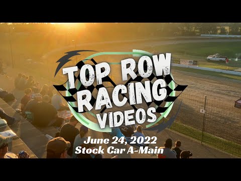 June 24, 2022 Stock Car A-Main at Hartford (MI) Speedway