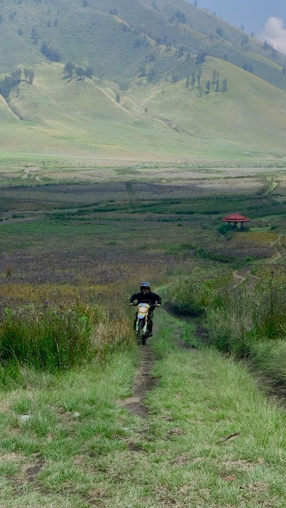 CRF150L motor terbaik untuk gasspoll di savana bromo #bromoadventure #trail