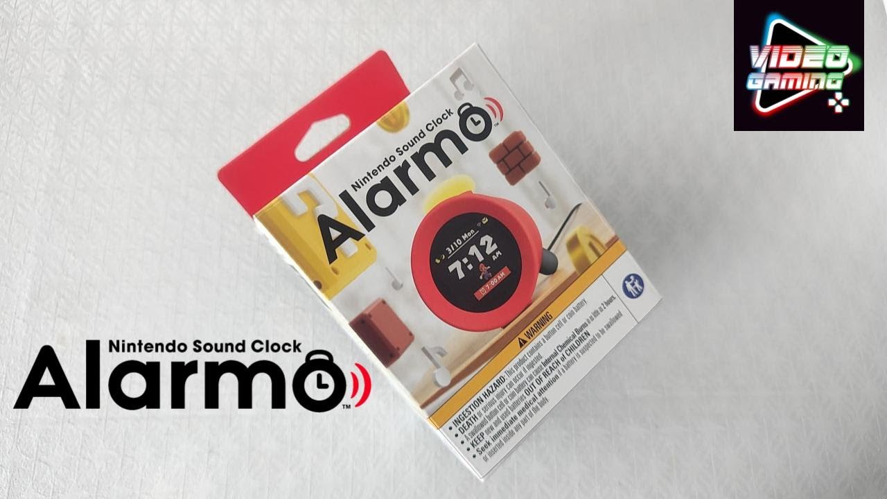 UNBOXING & SETTING UP - Nintendo Sound Clock Alarmo - YouTube