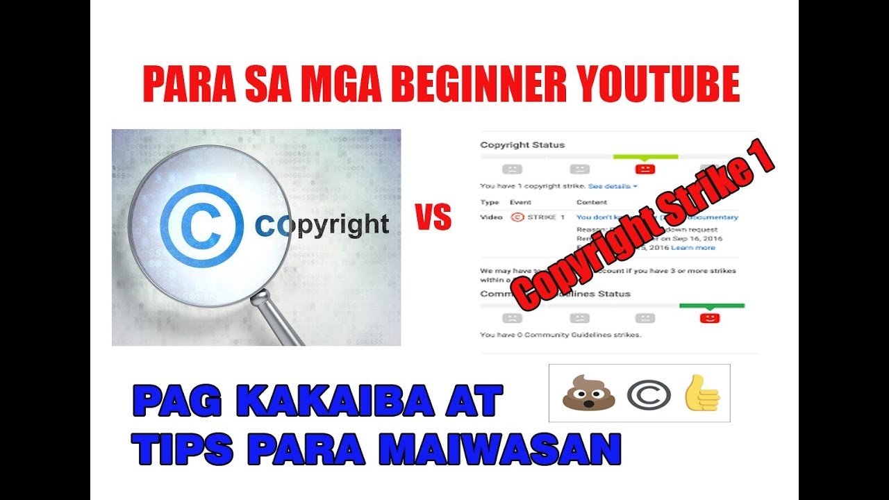 How To Avoid Copyright Strikes On YouTube Tagalog L Ako Si Mr a YouTube