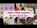 DOWNSTAIRS SUNDAY RESET / FLYLADY WEEKLY HOME BLESSING / SPEED CLEAN WITH ME / CLEANING MOTIVATION