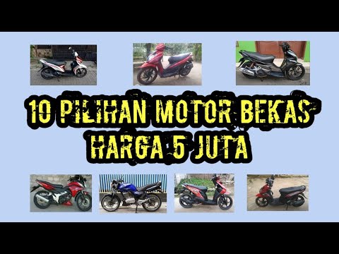 10 Pilihan Motor  Bekas  Harga 5  Juta  YouTube