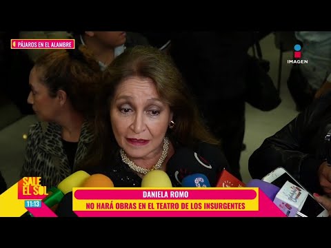 ¡Daniela Romo RECUERDA su amistad con Miguel Bosé tras escribir la canción 'Pobre Secretaria'!