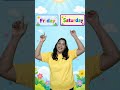 Days of the Week Song ⭐#englishforkids #daysoftheweek #learnenglish #kids #preschoollearning