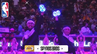 Spyros Bros Lakers Halftime Show 2021