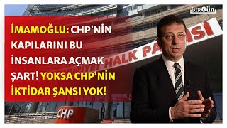Ekrem İmamoğlundan Chpye Çok Tartışılacak Değişim Önerisi Gerçekten Değişim Istiyorsak