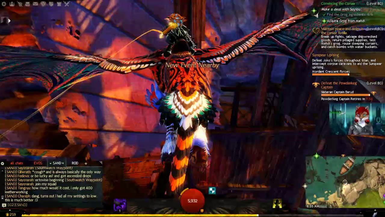 GW2 LWS4 Convincing the Corsair to the Hero of Istan [RoD] (plus grog ingredient locations