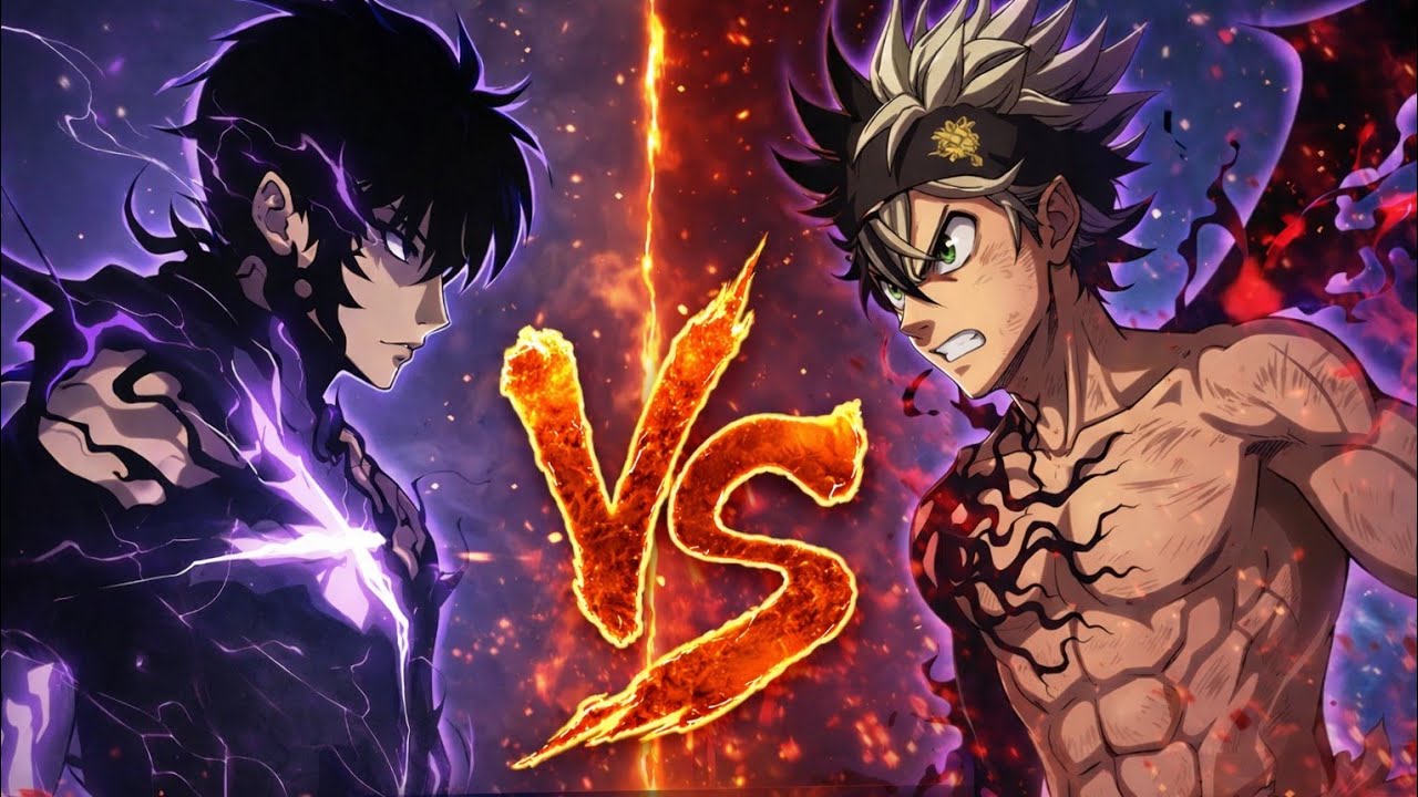 ASTA vs JIN-WOO 🔥 | RAP CLASH ANIME (Black Clover x Solo Leveling)