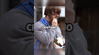 Cristiano Ronaldo’s Beggar Disguise Fooled Everyone Except One Boy 🧐 ll #ronaldo #georgina #shorts