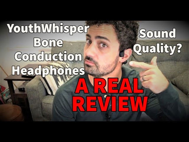 YouthWhisper Bone Conduction Headphones Bluetooth with Noise