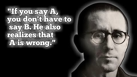 Bertolt Brecht