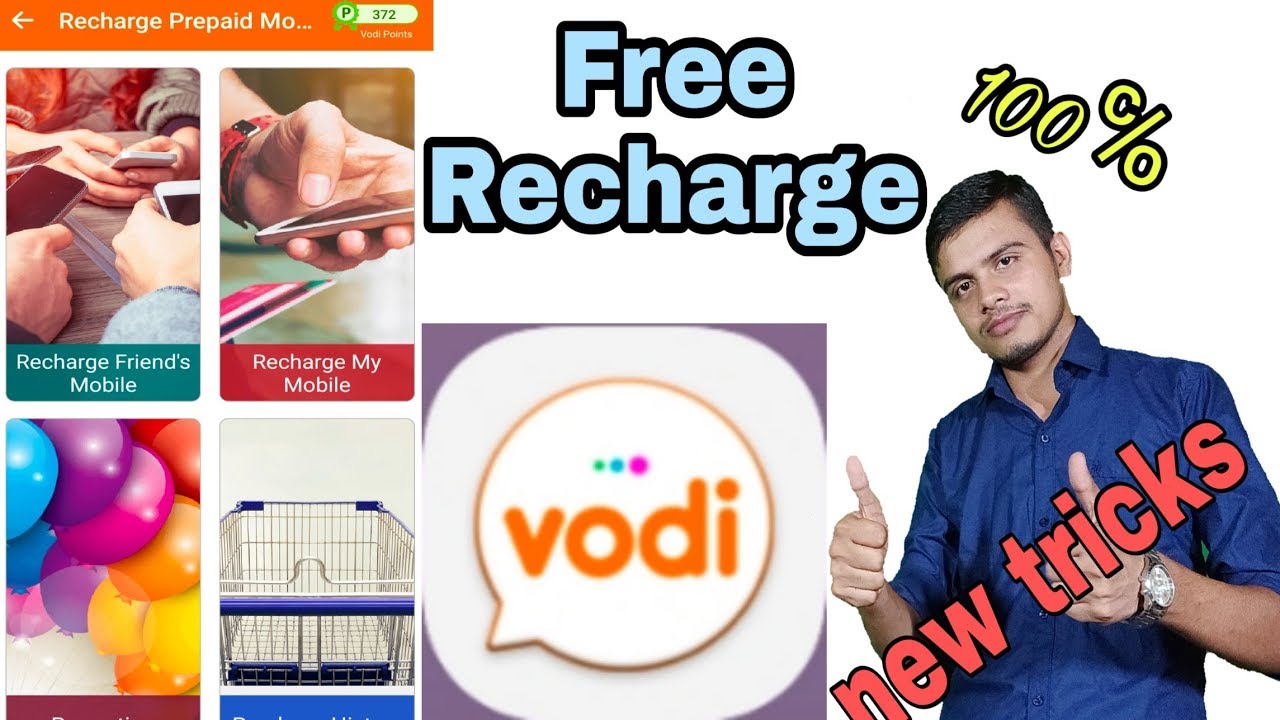 Vodi app free recharge vodi app vodi app free recharge vodi app se free recharge kaise kare