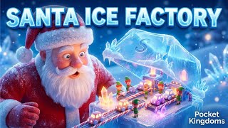 Santa’s Hidden Ice Keyboard Factory| AI video screenshot 5