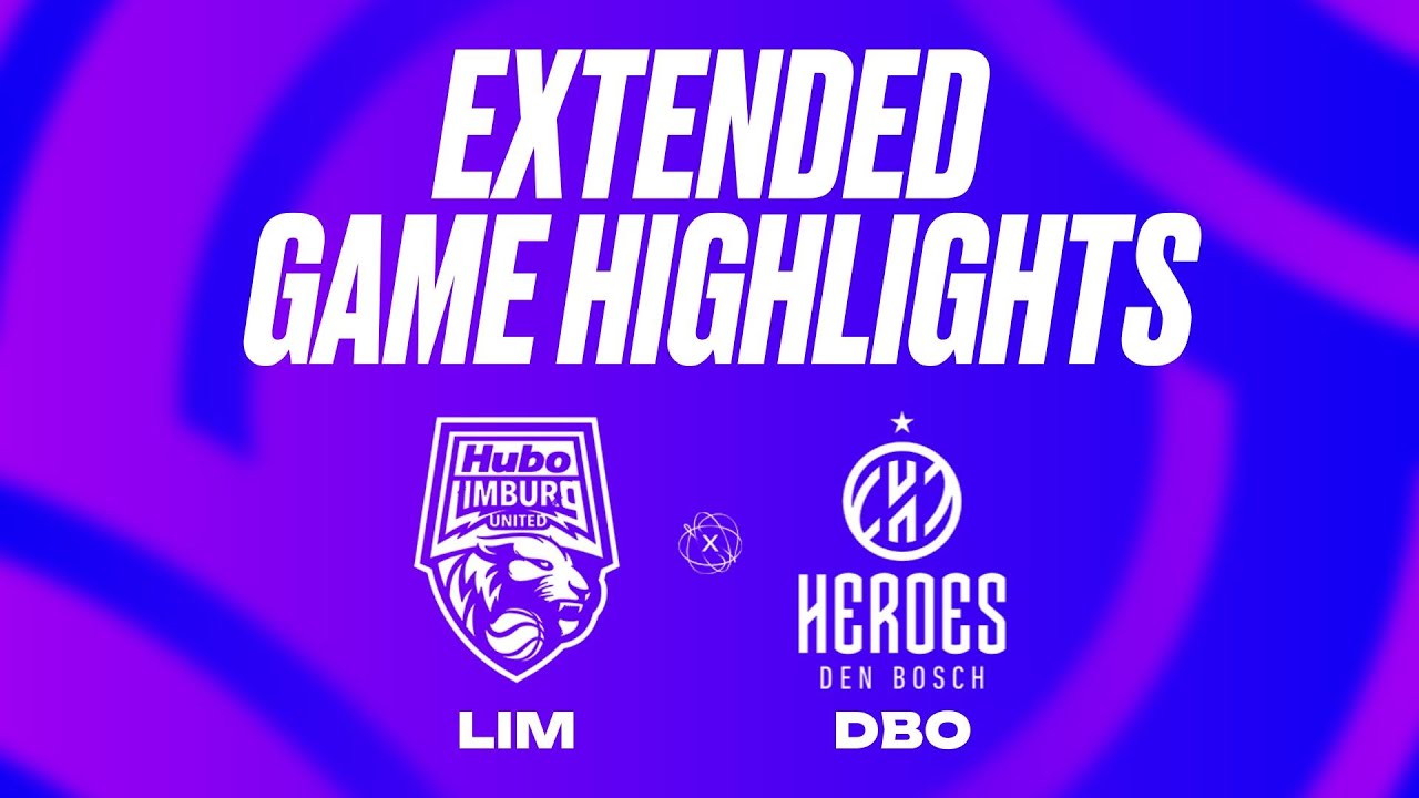 Hubo Limburg United vs. Heroes Den Bosch Extended Game Highlights