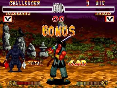 GGPO - Samurai Shodown 2 - Nanakaze(BRA) Vs Nxxyzhl(RUS)