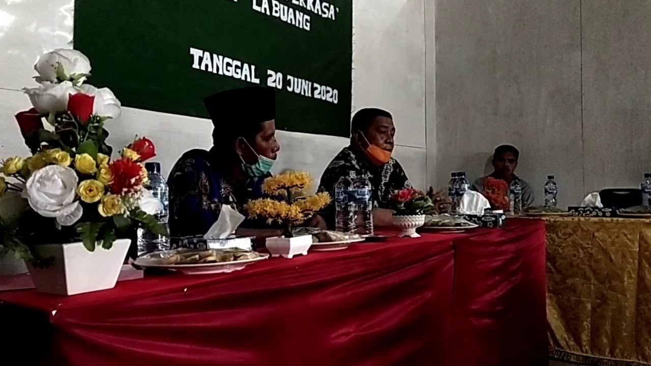 Sambutan Kepala Dinas Koperasi BurSel Dalam Acara RAT Tahun 2019/2020