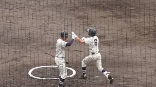 20170923県大会準決勝 東海大相模 VS 桐光学園 2 小松先頭打者本塁打