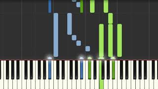 African American Spiritual The Lonesome Road [ Easy Piano Tutorial] Synthesia