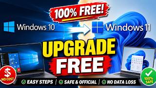 Windows 10 to Windows 11 Upgrade Free (Step by Step Guide) | How to Update Windows 10 to 11