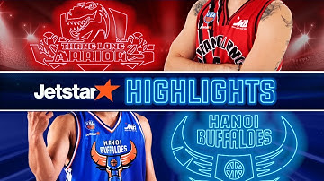 Highlights VBA 2019 || Game 33: Thang Long Warriors vs Hanoi Buffaloes | 27.07