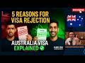 “5 Biggest Reasons Your Australian Visa Gets Refused 🚫 (Must Watch Before Applying!)”