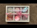 【バレンタイン企画】chocolate box colors 【asmr】セリアのボックスにスタンプをパッケージしていきます。【シーリングスタンプ】