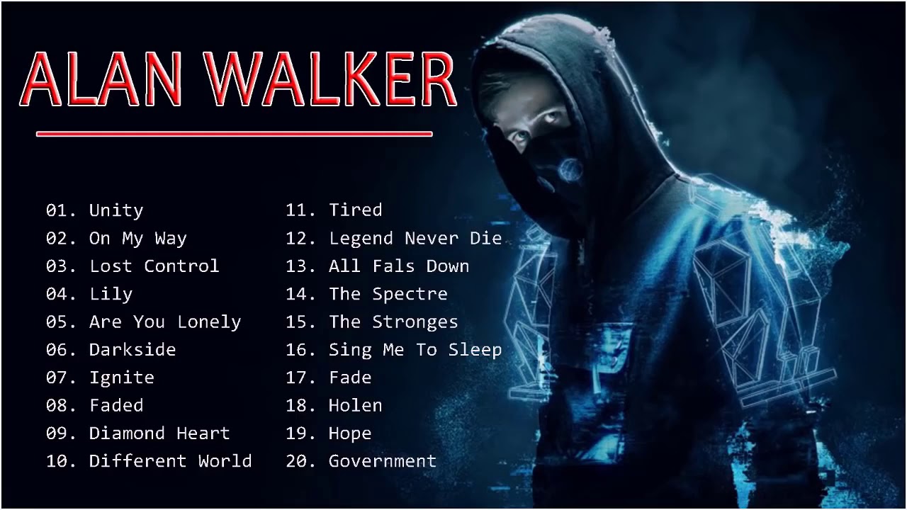 Alan Walker Faded Top Music Alan Walker Alan Walker Full Album Youtube