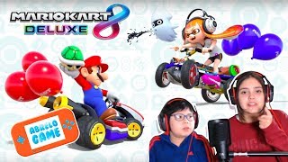 Mario Kart 8 Deluxe Super Carrera con Karla vs Manuel Abrelo Game Mario Kart 8 Deluxe en Español