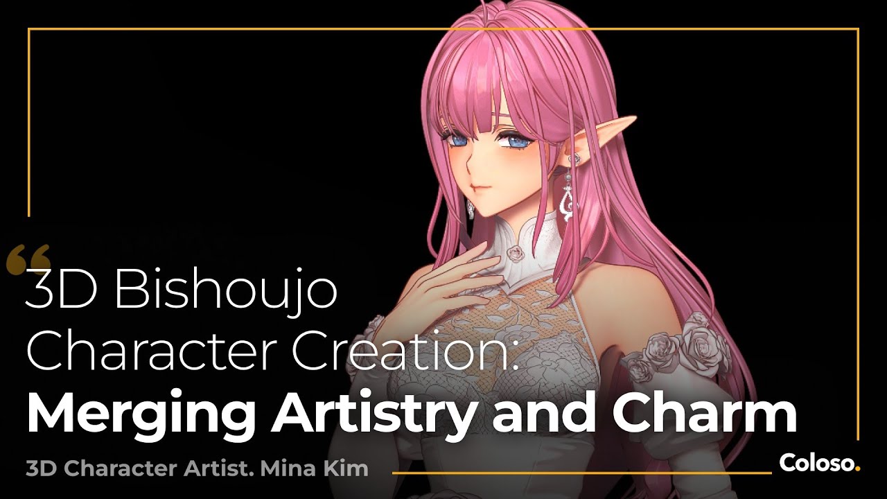 Stylized Female Character Modeling with a Signature Touch | Coloso.
