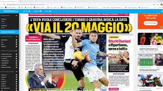 SPORT PRIME PAGINE di VIttorio Sanna