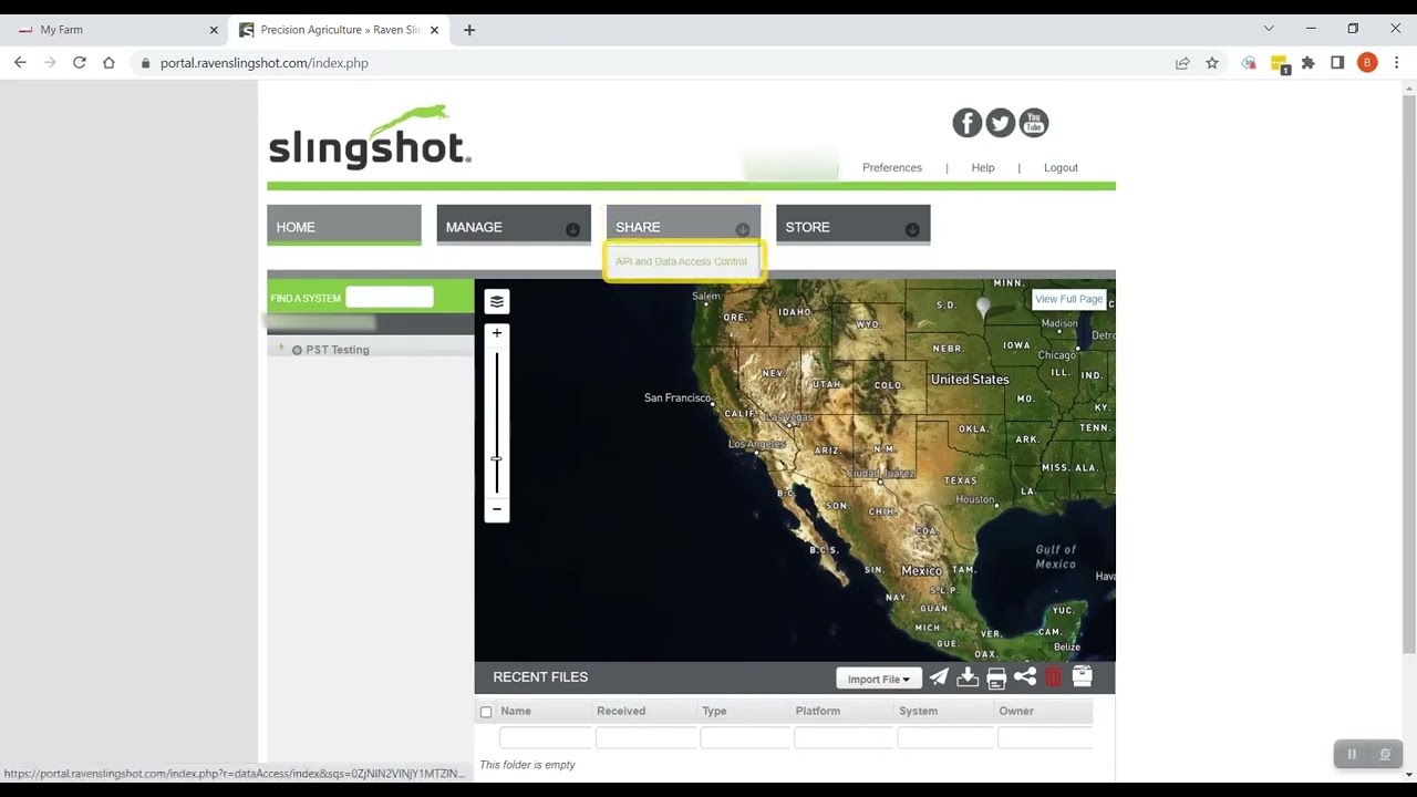 Learn how to link your AFS Connect and Raven Slingshot accounts