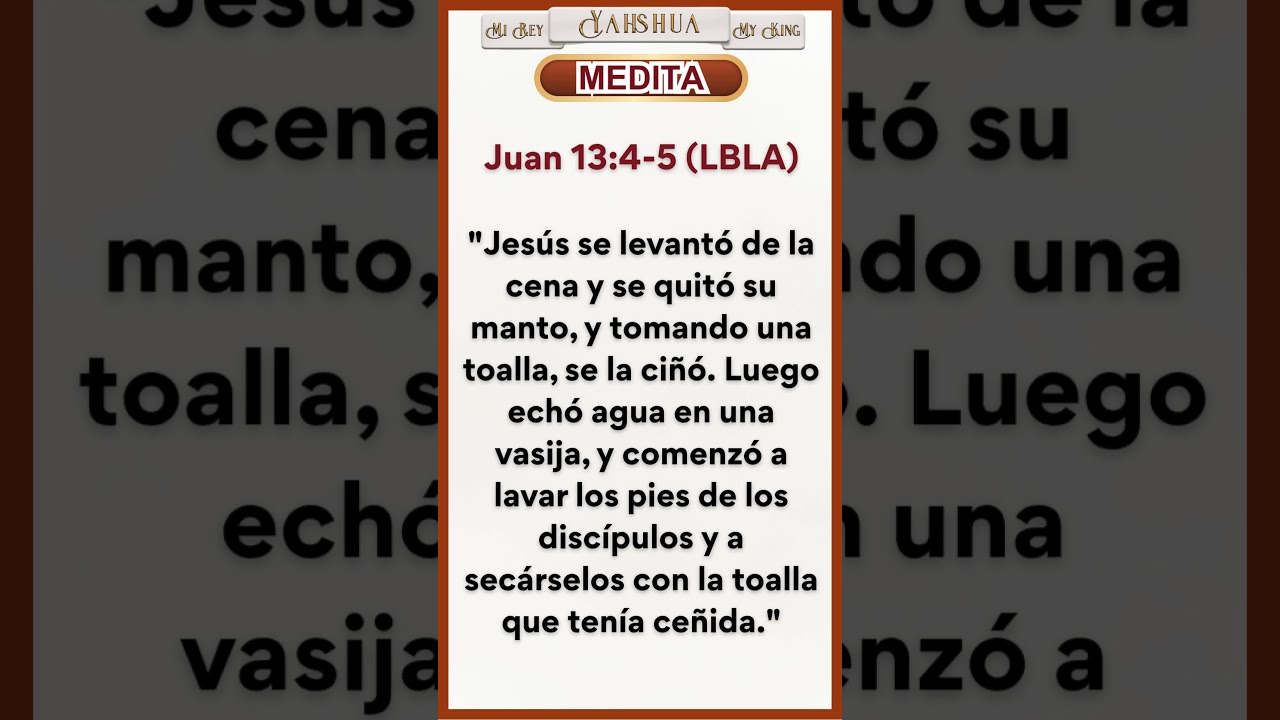 "El Mayor Acto de Humildad: Jesús lava los pies de sus discípulos"