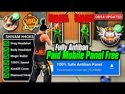 OB55 Free Fire Panel Mobile 🔥 FF Antiban Panel | Free Fire Hack New 😈 FF Injector 2026 | FF Panel